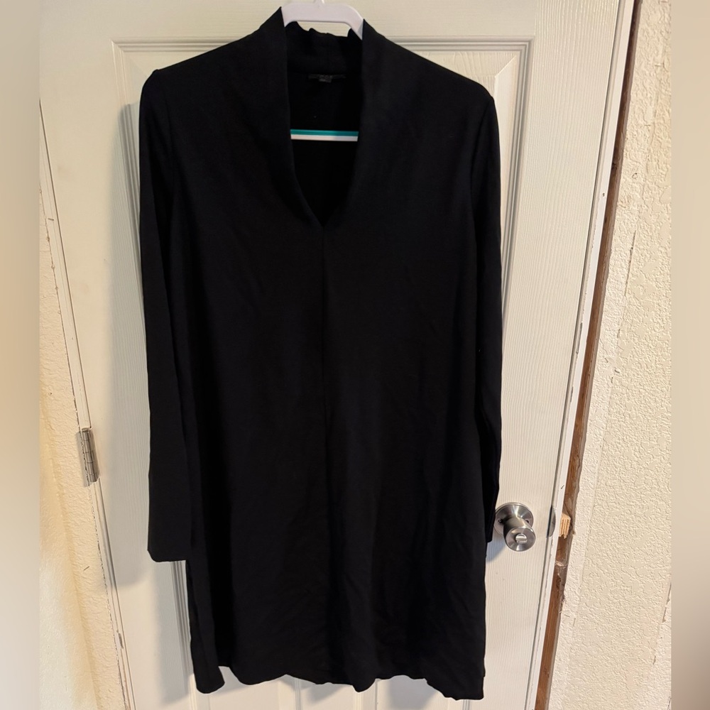 COS v-neck long sleeve LBD
